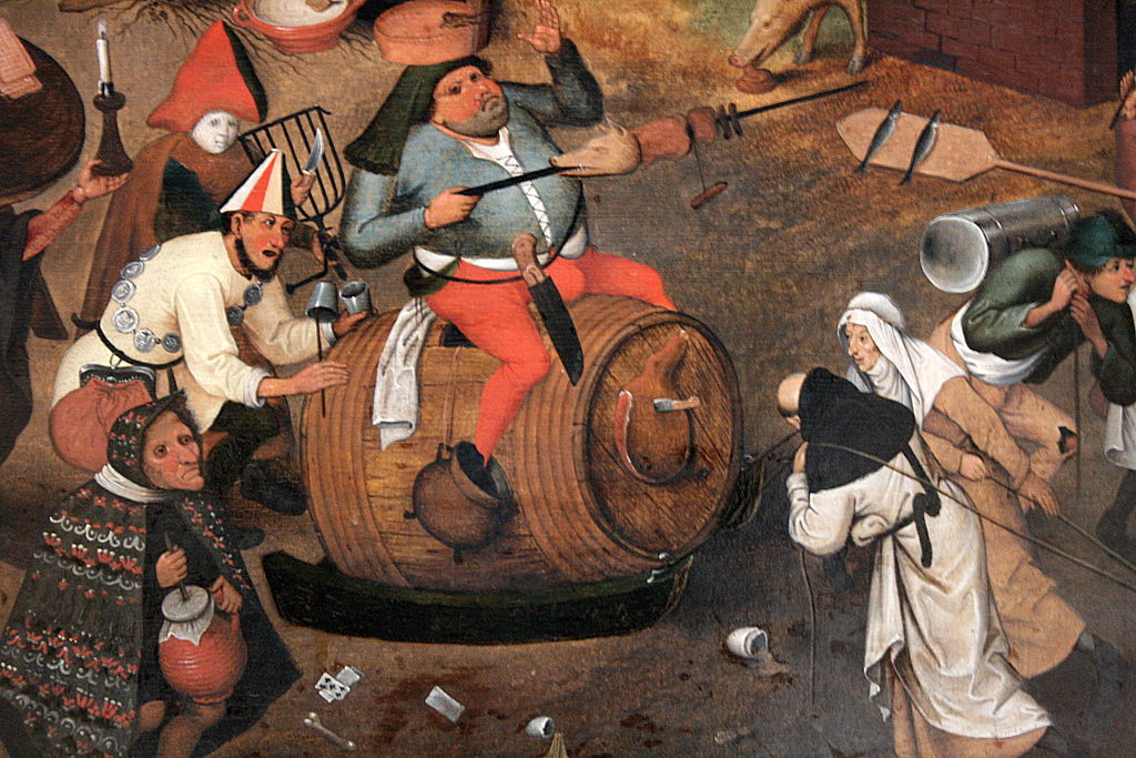 Carnival (detail), by Pieter Brueghel the younger