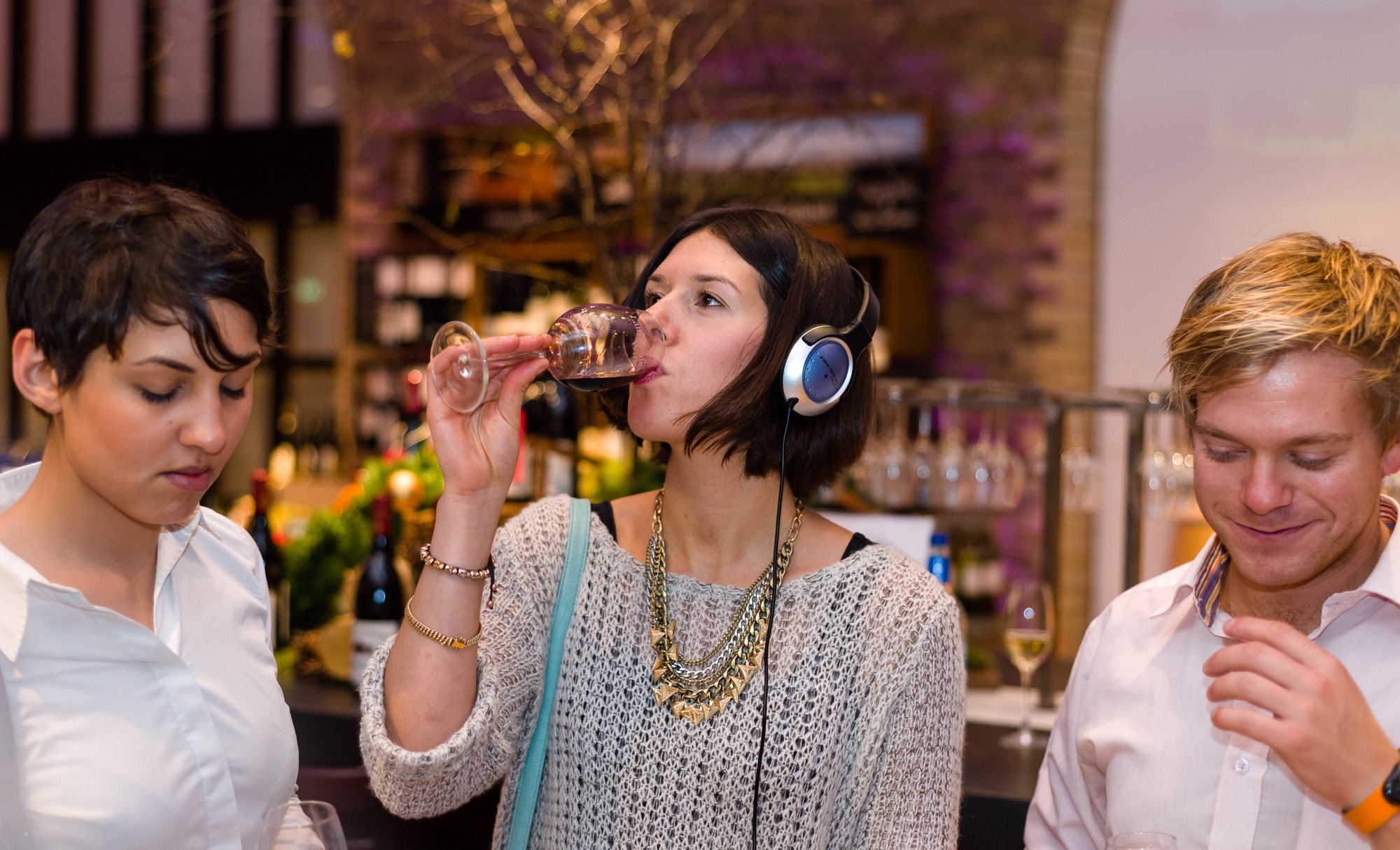 tasting with music