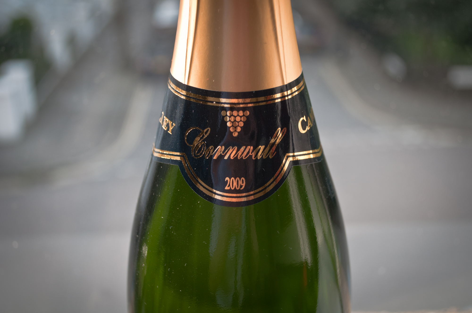 sparkling wine from Cornwall