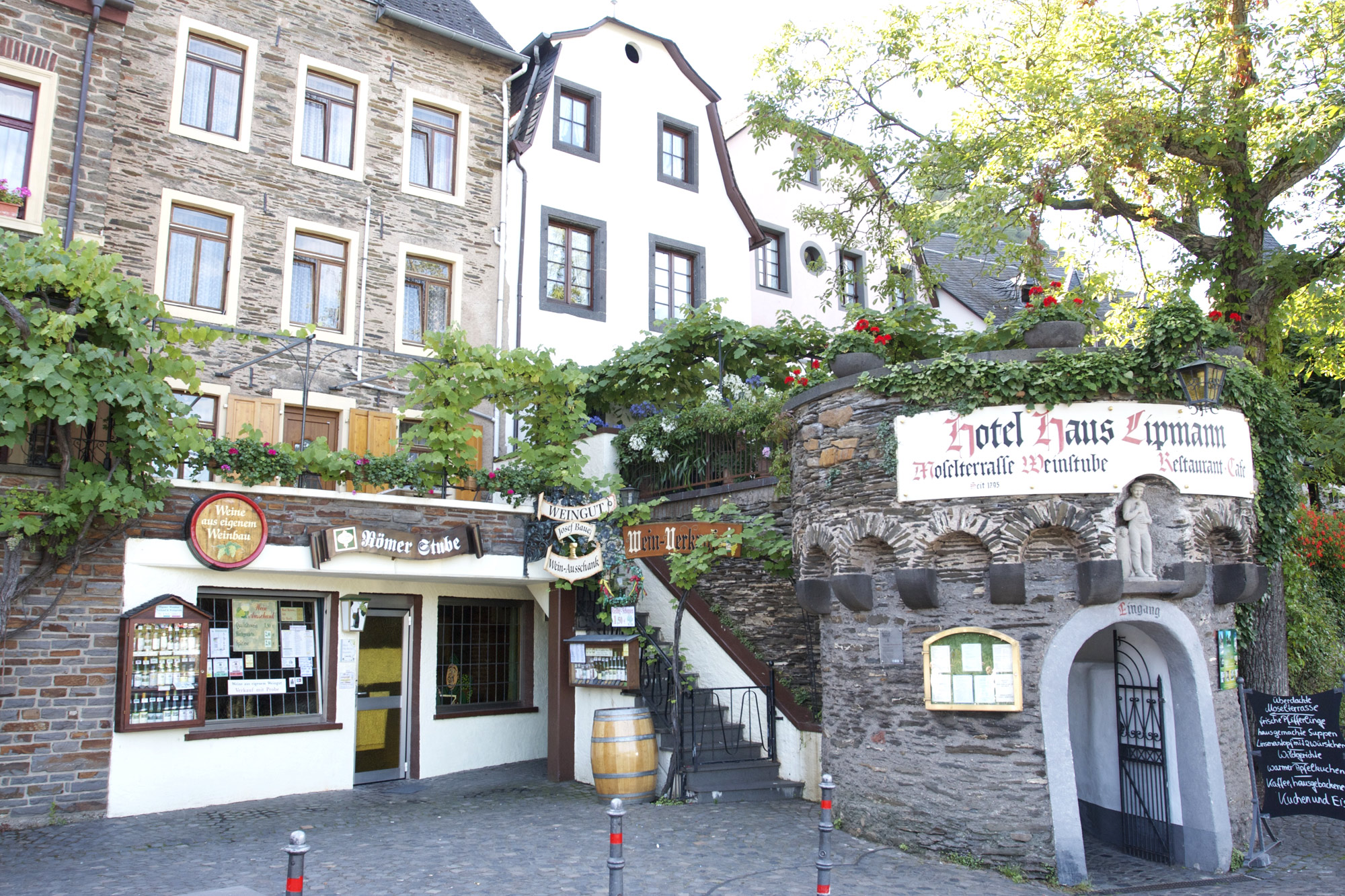 Hotel Haus Lipmann, our base in the Mosel