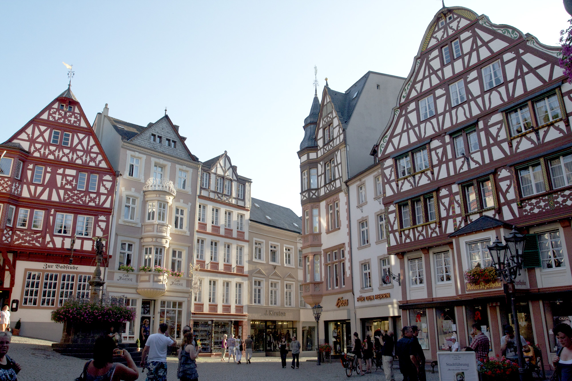 Market square in Bernkastel