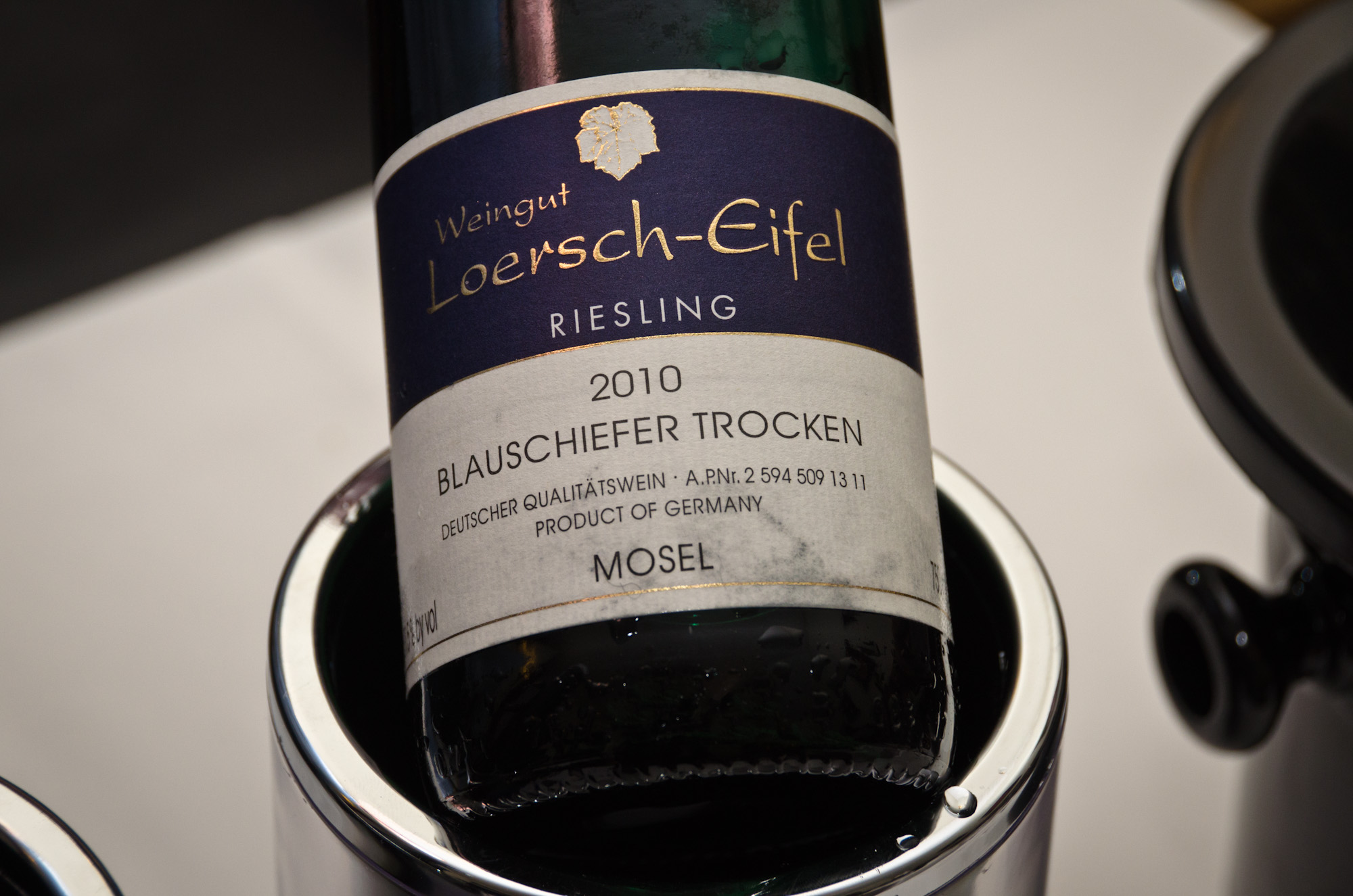 Loersch-Eifel Riesling label